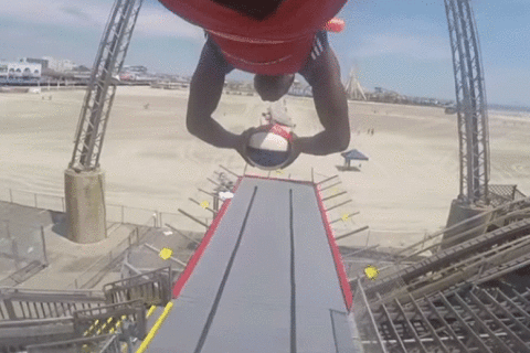Watch: Harlem Globetrotter swish from 110-feet