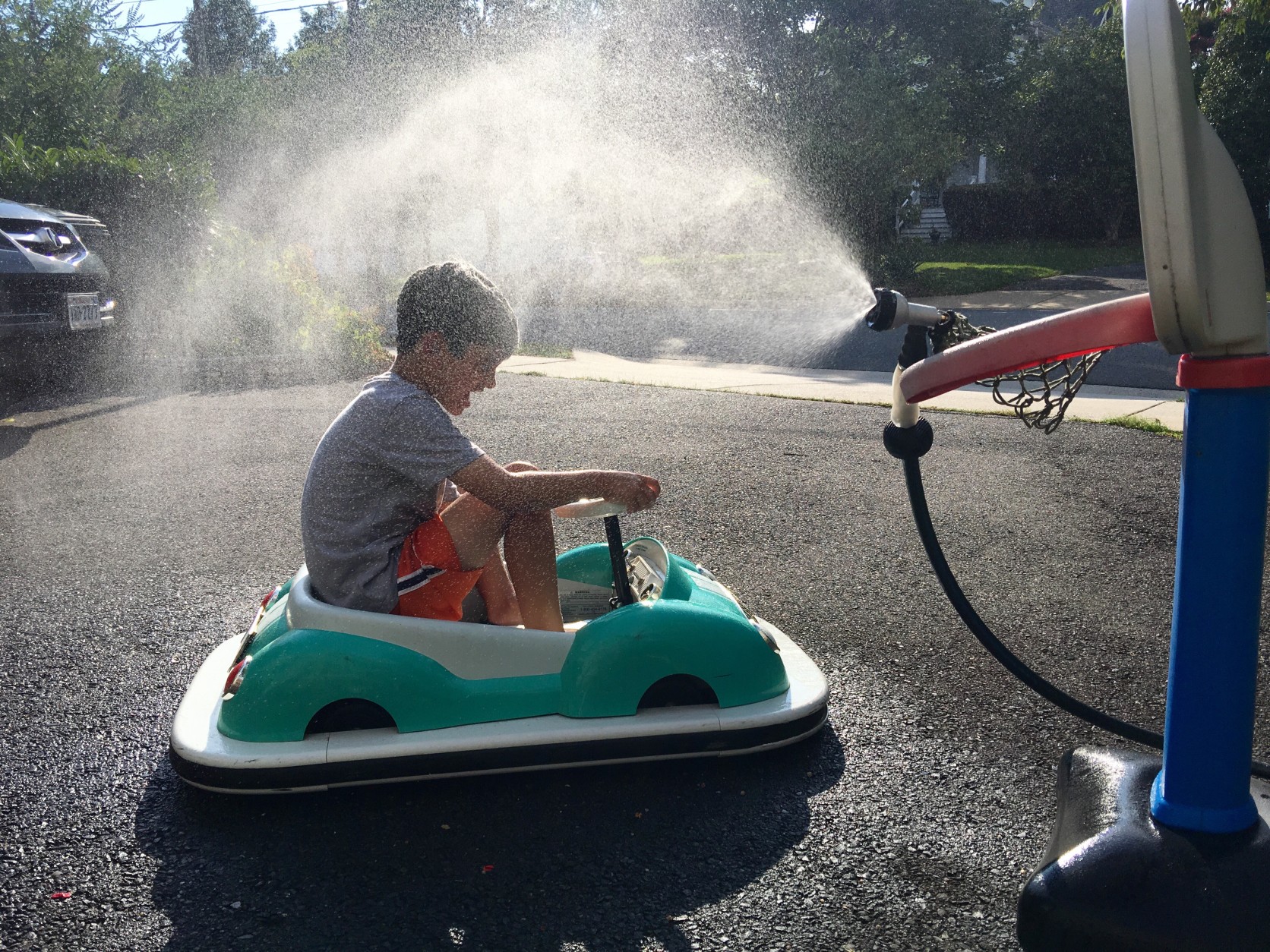 This is absolute fun in the hot weather. (Courtesy WTOP listener)