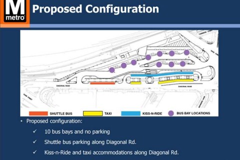 Metro plans to eliminate parking in favor of bus bays at King Street