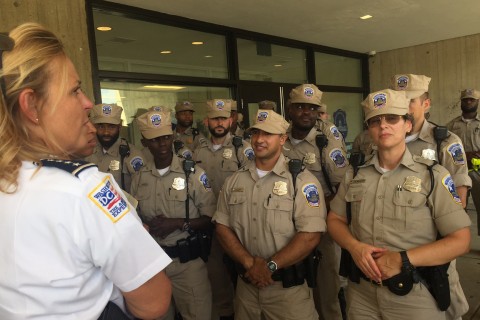 DC police beef up security over holiday weekend