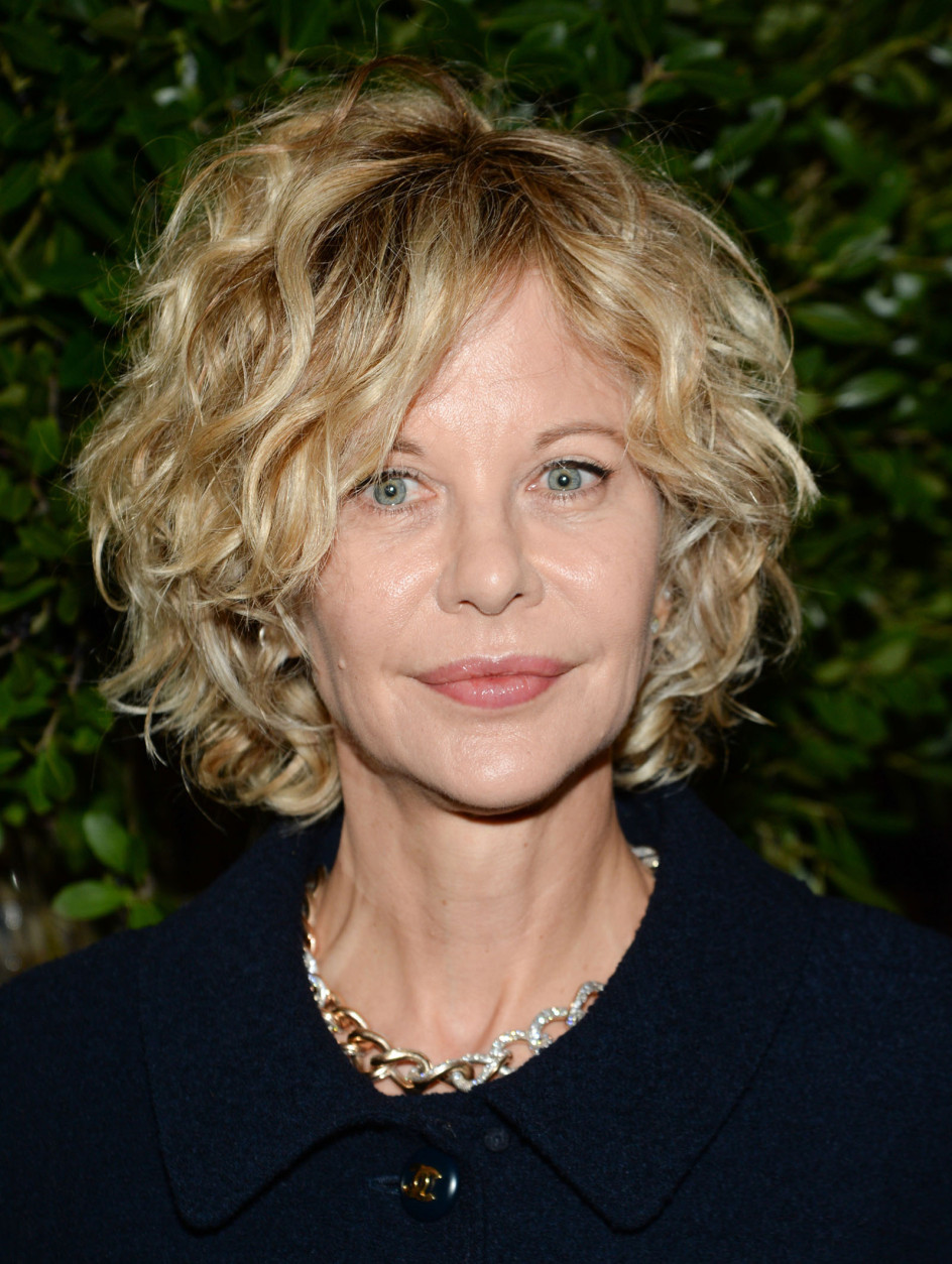Actress Meg Ryan attends "Through Her Lens: The Tribeca Chanel Women's Filmmaker Program Inaugural Luncheon" at Locanda Verde on Monday, Oct. 26, 2015, in New York. Ryan is one of many Hollywood figures joining a campaign to urge Americans to deny Donald Trump the White House. The campaign is part of MoveOn.org Political Action’s #UnitedAgainstHate campaign. (Photo by Evan Agostini/Invision/AP)