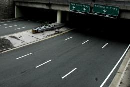 Another image of the Potomac River Freeway, which is technically the eastern end of Interstate 66. (WTOP/Dave Dildine)