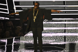 Sean 'Diddy' Combs presents the award for best hip-hop video at the MTV Video Music Awards at Madison Square Garden on Sunday, Aug. 28, 2016, in New York. (Photo by Charles Sykes/Invision/AP)