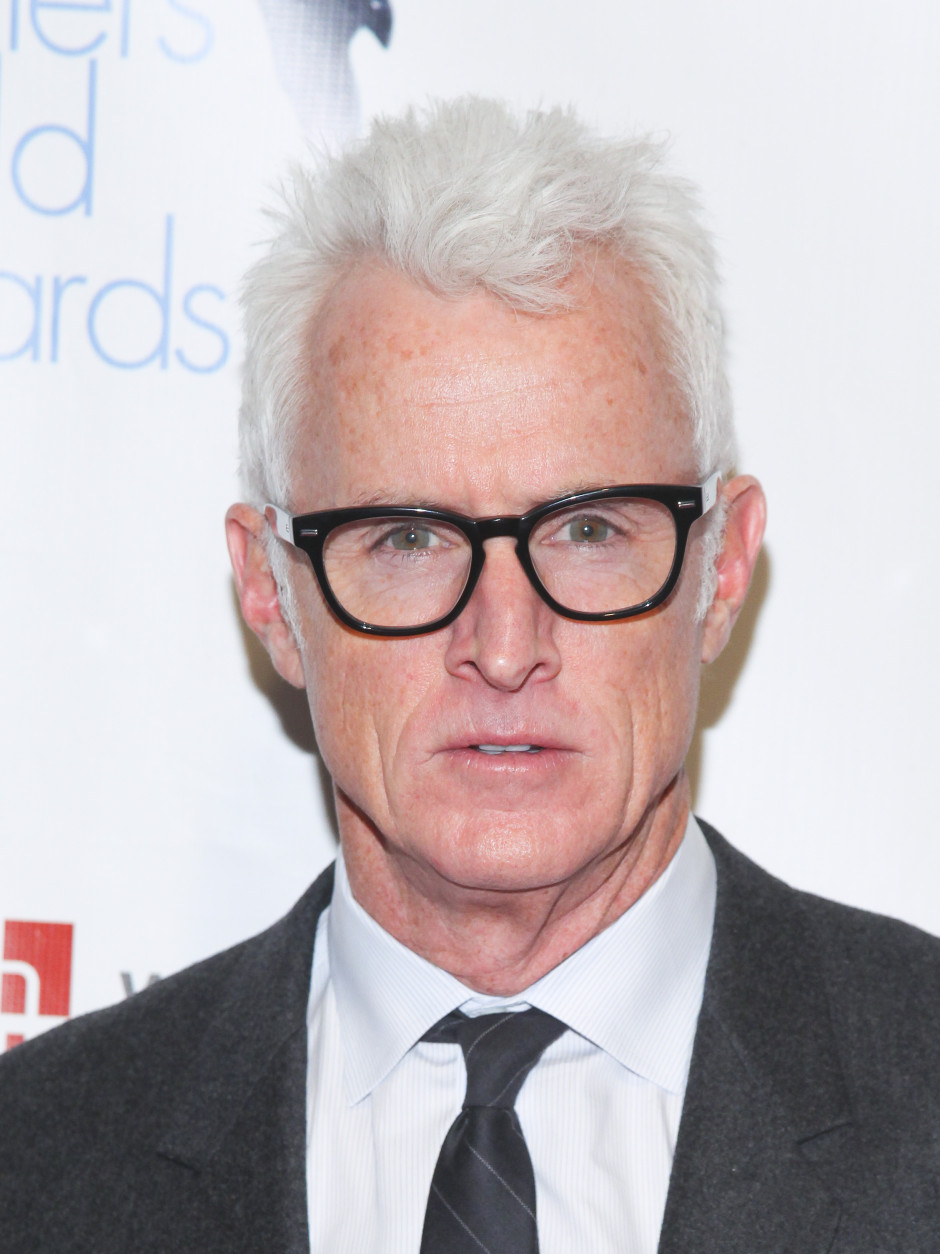 John Slattery attends the 68th Annual Writers Guild Awards at the Edison Ballroom on Saturday, Feb. 13, 2016, in New York. (Photo by Andy Kropa/Invision/AP)