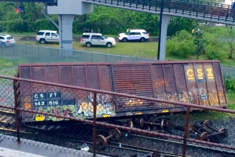 Faulty wheel blamed for CSX train derailment in DC