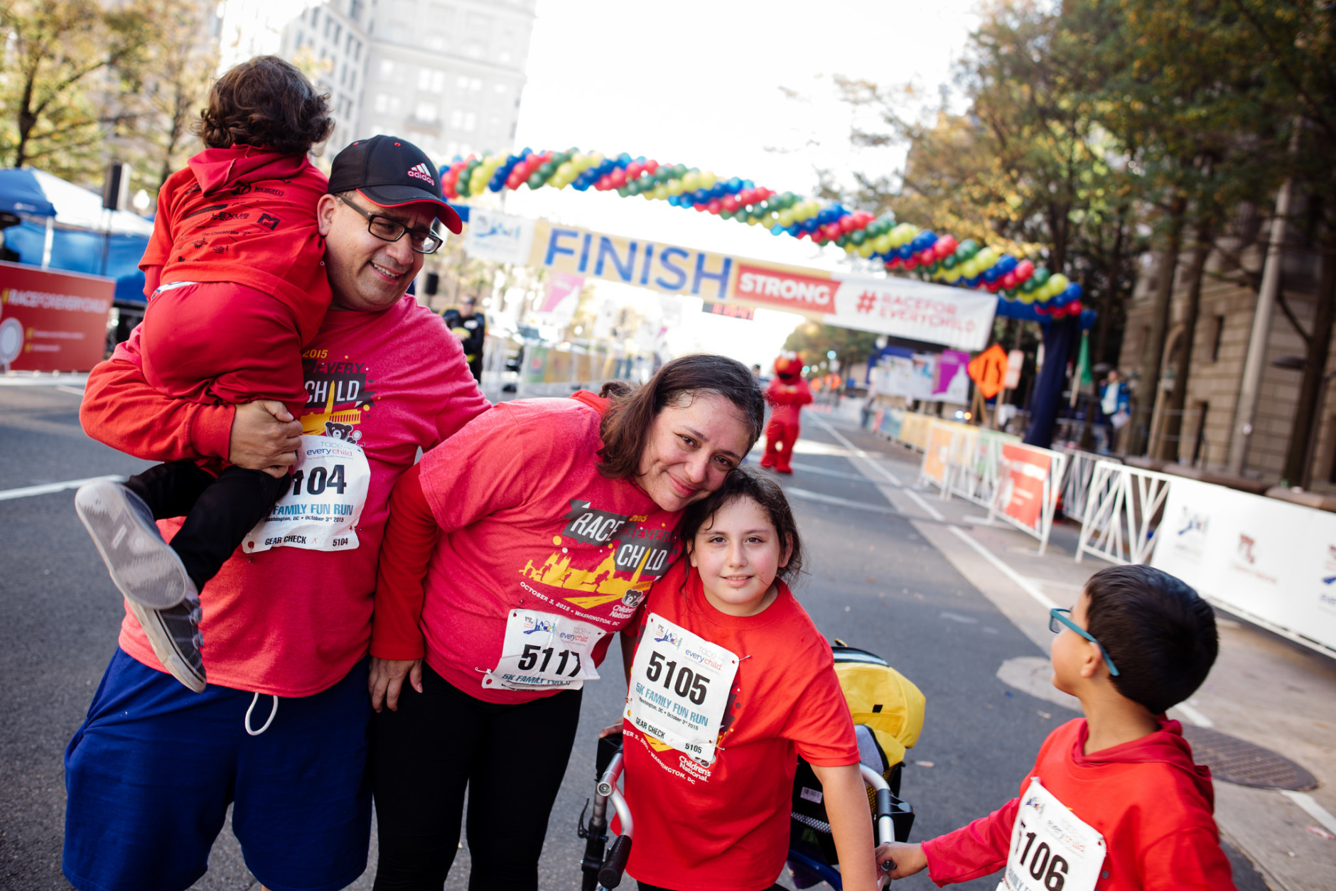 Xochitl Vargas was diagnosed with spastic diplegia cerebral palsy when she was 18 months old. Despite being told she might never walk, Vargas completed her first 5K in 2015 to raise money for other children in need of medical services. (Children's National Health System via Flickr)