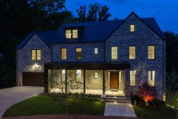 This photo provided by MRIS shows 1930 Foxview Circle NW in Washington, D.C. The contemporary home built this year sold for $5.3 million in July. (MRIS)
