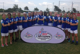 BRYC 01 Elite, ready for battle before the US Youth Soccer National Championship Series U14 semifinal game.