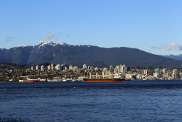 VANCOUVER, BC - JUNE 03:  A scenic view of West Vancouver from Stanley Park photographed on June 3, 2011 in Vancouver, Britich Columbia, Canada.  (Photo by Bruce Bennett/Getty Images)