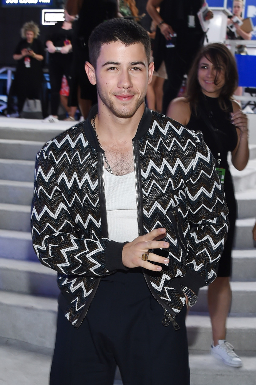NEW YORK, NY - AUGUST 28:  Nick Jonas attends the 2016 MTV Video Music Awards at Madison Square Garden on August 28, 2016 in New York City.  (Photo by Larry Busacca/Getty Images for MTV)
