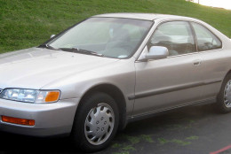 A Honda Accord circa 1996, 1997 is seen in College Park, Maryland. (IFCAR via Wikimedia Commons)
