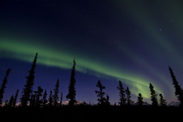 Northern Lights dance across the sky in Denali National Park in Alaska. (Courtesy flickr/Katie Thoresen, National Parks Service)