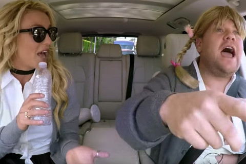 Britney Spears joins James Corden for ‘Carpool Karaoke’