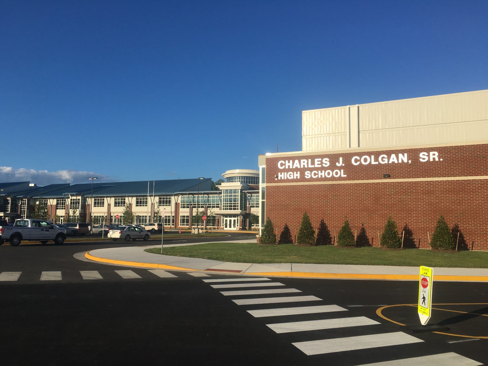 Prince William County's newest high school officially opened Monday.(Courtesy Colgan High School)