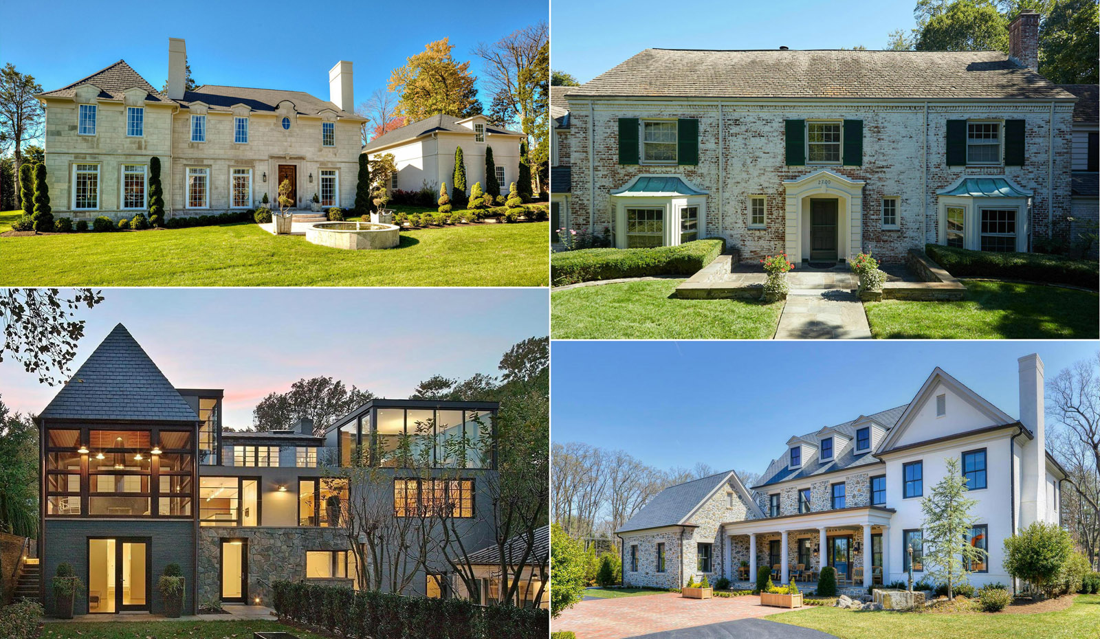 Comp of some of the most expensive houses that sold in July 2016. All courtesy of MRIS listing service. 