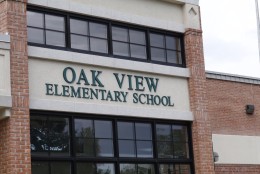 Some of the children affected by the Silver Spring apartment fire will return to school at Oak View. (WTOP/Kate Ryan)