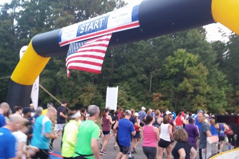First half-marathon in Prince William County attracts thousands of runners