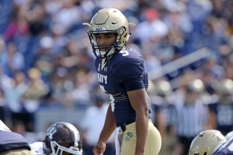 Smooth Sailing! Navy plucks QB from seats, helps top Fordham