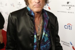 Joe Perry arrives at Universal Music Group Grammy Party Presented by American Airlines and Citi at The Theatre at Ace Hotel on Monday, Feb. 15, 2016, in Los Angeles, CA. (Photo by Eric Charbonneau/Invision for Citi/AP Images)