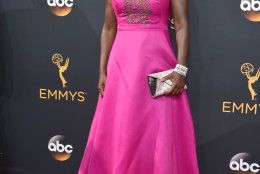 Viola Davis arrives at the 68th Primetime Emmy Awards on Sunday, Sept. 18, 2016, at the Microsoft Theater in Los Angeles. (Photo by Phil McCarten/Invision for the Television Academy/AP Images)