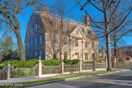 $7,100,000. 2401 Kalorama Road NW Washington, D.C. This colonial mansion in the tony Kalorama neighborhood of Northwest D.C  sold in August for $7.1 million. The mansion, originally built in 1754, has six bedrooms and seven bathrooms. (MRIS)