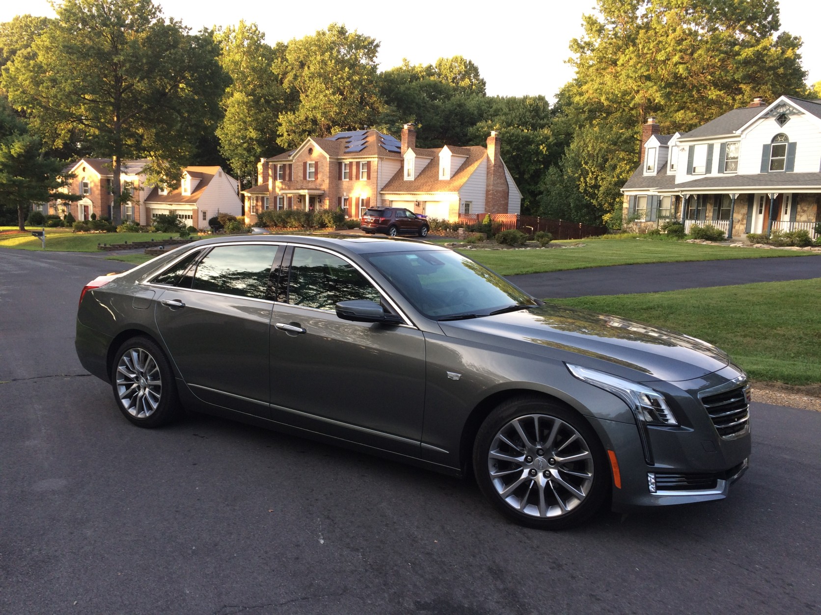 The new CT6 seems to check off many of the boxes on what a large luxury sedan should be. (WTOP/Mike Parris)