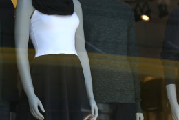 SAN FRANCISCO, CA - SEPTEMBER 12:  A pedestrian looks at a window display at a Lululemon retail store on September 12, 2014 in San Francisco, California.  Athletic clothing retailer Lululemon Athletica Inc. reported better than expected second quarter profits with net income of $48.7 million, or 33 cents per share compared to $56.5 million, or 39 cents per share one year ago.  (Photo by Justin Sullivan/Getty Images)