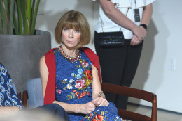 NEW YORK, NY - SEPTEMBER 09:  Anna Wintour at the Jason Wu fashon show during New York Fashion Week September 2016 at Spring Studios on September 9, 2016 in New York City.  (Photo by Ben Gabbe/Getty Images for New York Fashion Week)