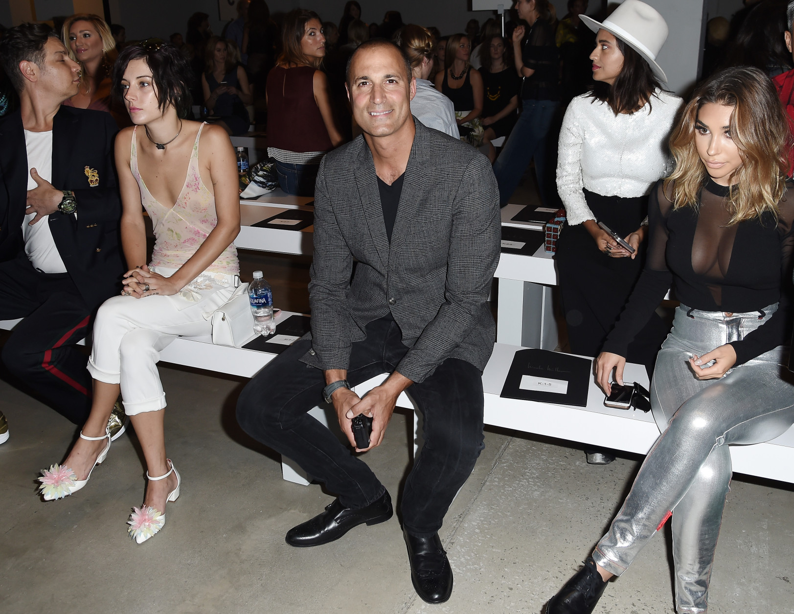 NEW YORK, NY - SEPTEMBER 09:  Nigel Barker attends the Nicole Miller spring 2017 show - Front Row - September 2016 - New York Fashion Week: The Shows at The Gallery, Skylight at Clarkson Sq on September 9, 2016 in New York City.  (Photo by Nicholas Hunt/Getty Images)