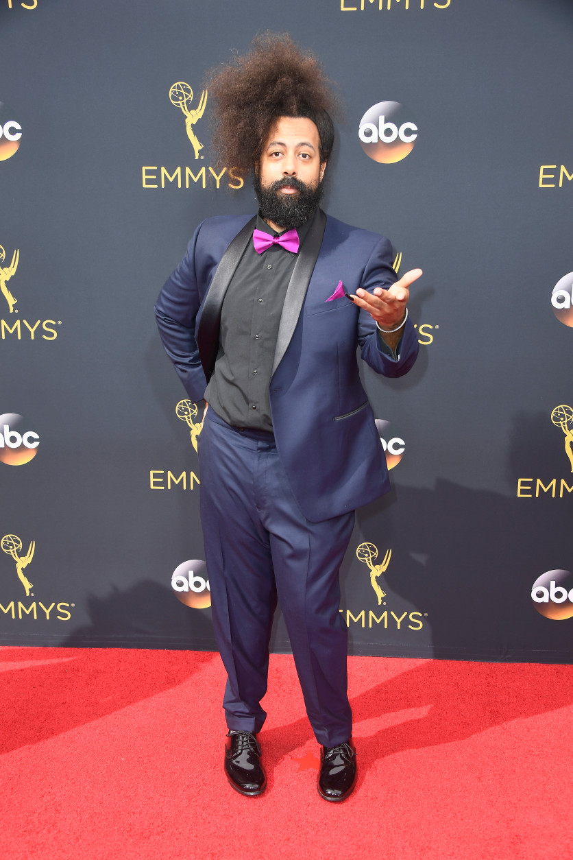 LOS ANGELES, CA - SEPTEMBER 18:  Musician Reggie Watts attends the 68th Annual Primetime Emmy Awards at Microsoft Theater on September 18, 2016 in Los Angeles, California.  (Photo by Frazer Harrison/Getty Images)