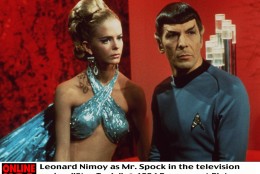 371862 03: Leonard Nimoy as Mr. Spock in the television series, "Star Trek."