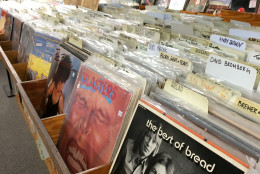 One of the longest-lasting independent record stores in the D.C. area has reopened for business after hitting some snags in its recent move to downtown Silver Spring. (WTOP/Dick Uliano)