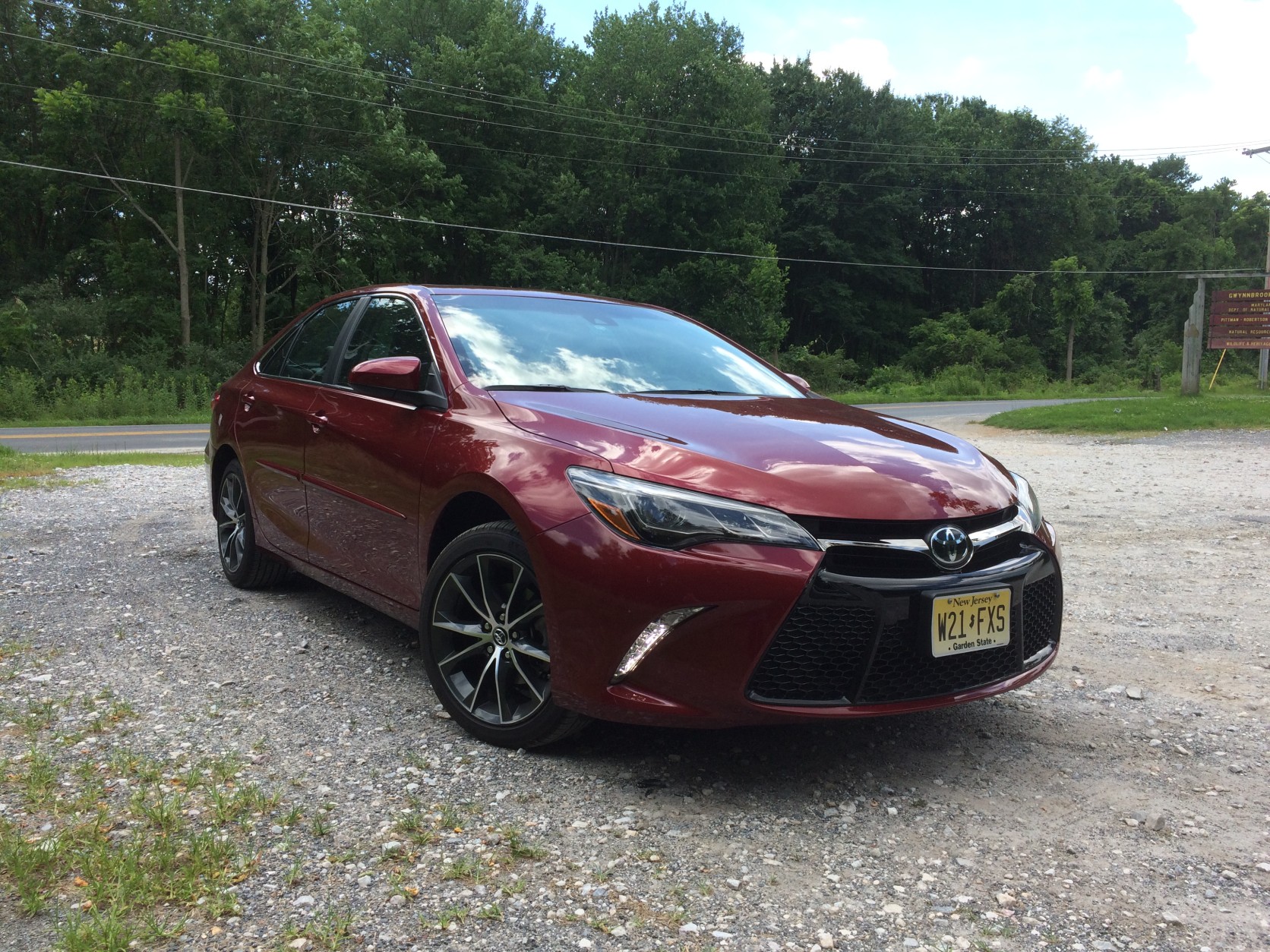 The Camry has never been known for bold styling, but it seems that it’s more important to Toyota than before.  (WTOP/Mike Parris)