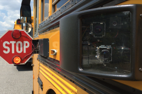 Passing of stopped school buses on rise in 3 Md. counties