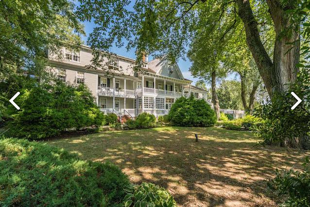 The historic Kent Manor Inn, a popular venue for weddings and other events, features luxury accommodations, water views, an outdoor pool, two banquet spaces for up to 450 people and a dock.  The property is being auctioned off as part of a bankruptcy. (Courtesy Realty Markets)