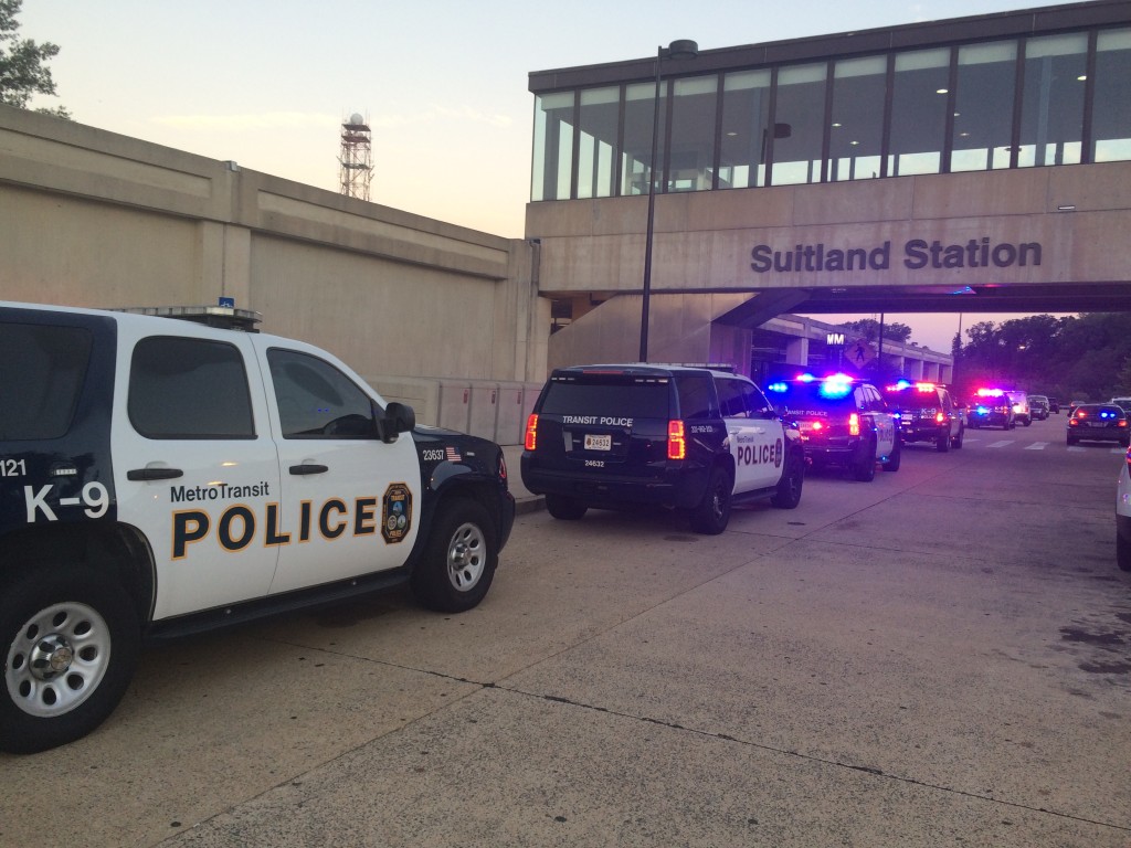Suspect in custody after shooting inside Suitland Metro station, no injuries reported
