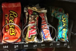 Prince George's County is considering a bill that would limit the amount of candy in vending machines. (WTOP/Neal Augenstein)