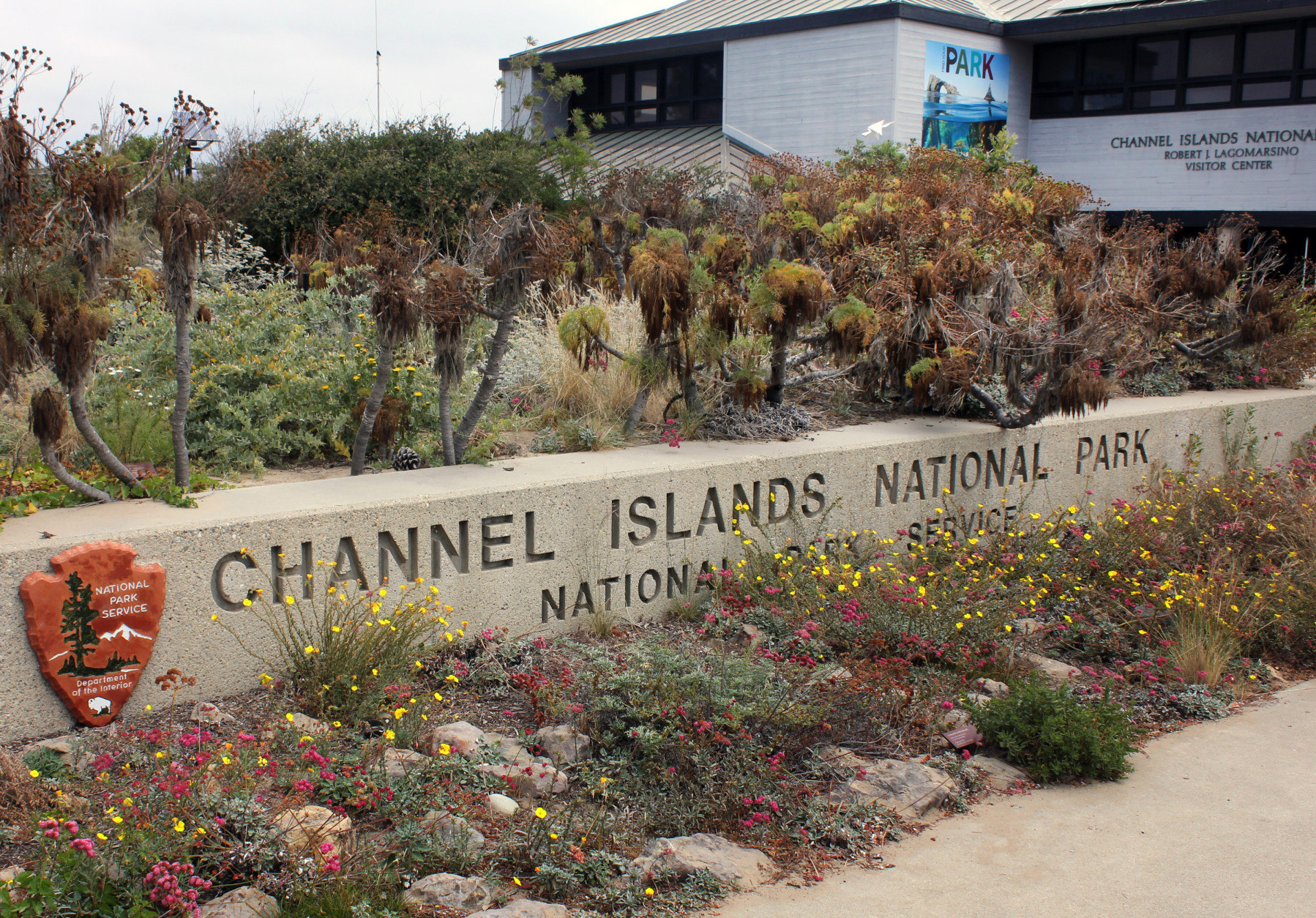This May 30, 2016 photo shows the Channel Islands National Park visitors center in Ventura, Calif. (AP Photo/John Antczak)
