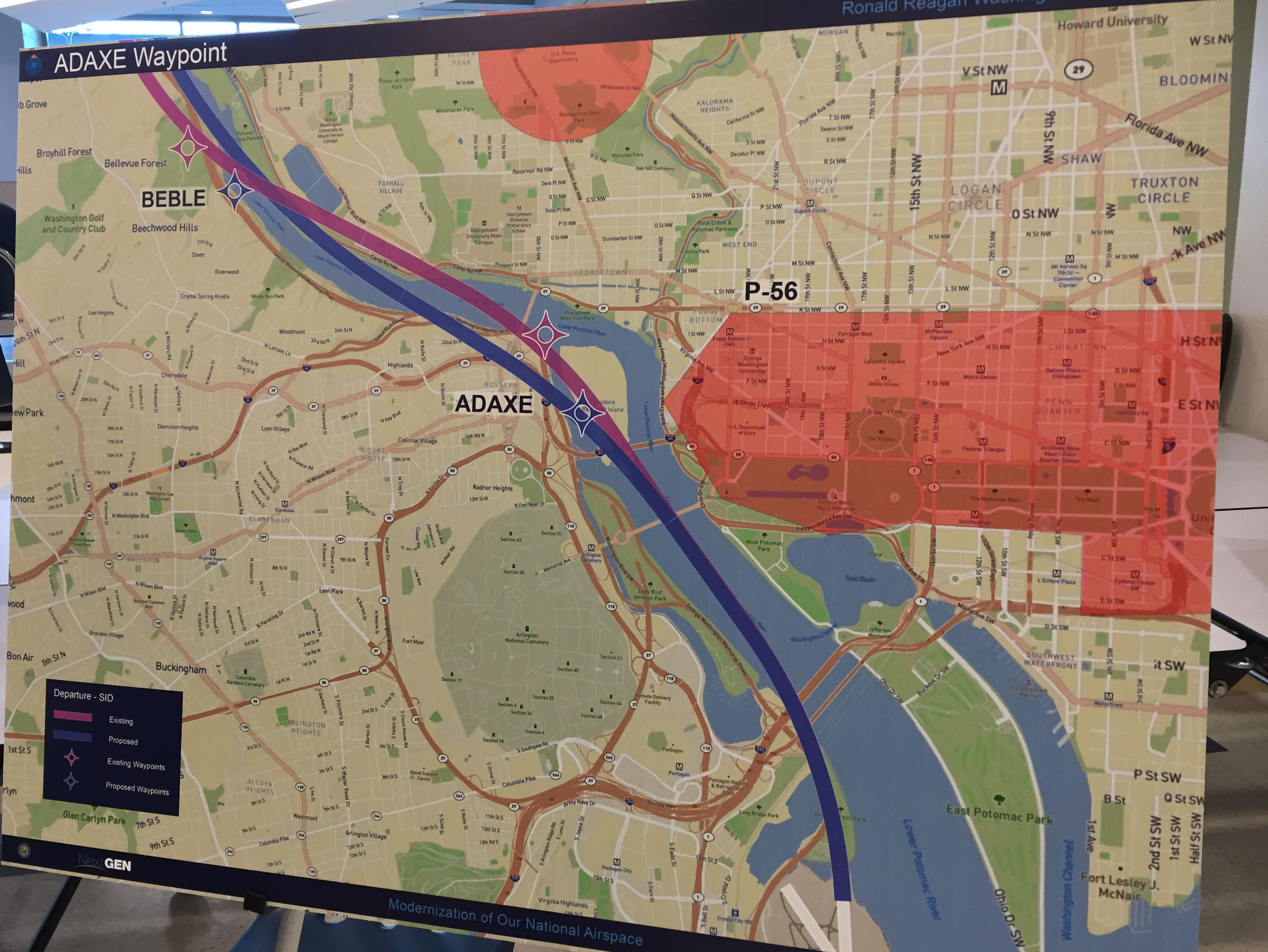 Faa Flight Path Map Faa Holds Public Meetings On Reagan National Flight Path Changes | Wtop News