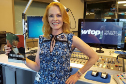 Marg Helgenberger visits WTOP ahead of her role in "The Little Foxes" at Arena Stage. (WTOP/Jason Fraley)