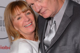 Debra McGrath, left, and Colin Mochrie attend the Producers Ball at the Royal Ontario Museum on Wednesday, Sept. 3, 2014, in Toronto. (Photo by Arthur Mola/Invision for Producers Ball/AP Images)