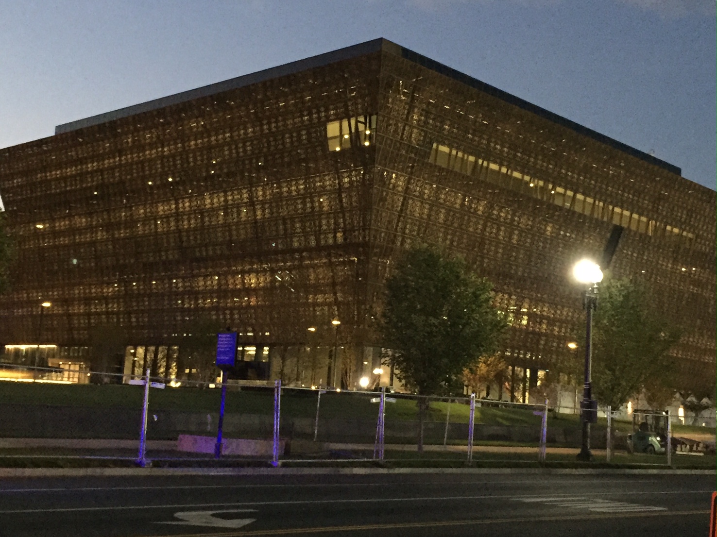 The Smithsonian National Museum of African American History and Culture opens Saturday, Sept. 24, 2016. (WTOP/Dennis Foley)