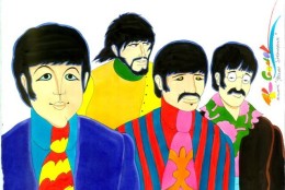 The Beatles had little involvement with "Yellow Submarine" -- they appeared in a cameo at the end of the film. (Photo Ron Campbell)