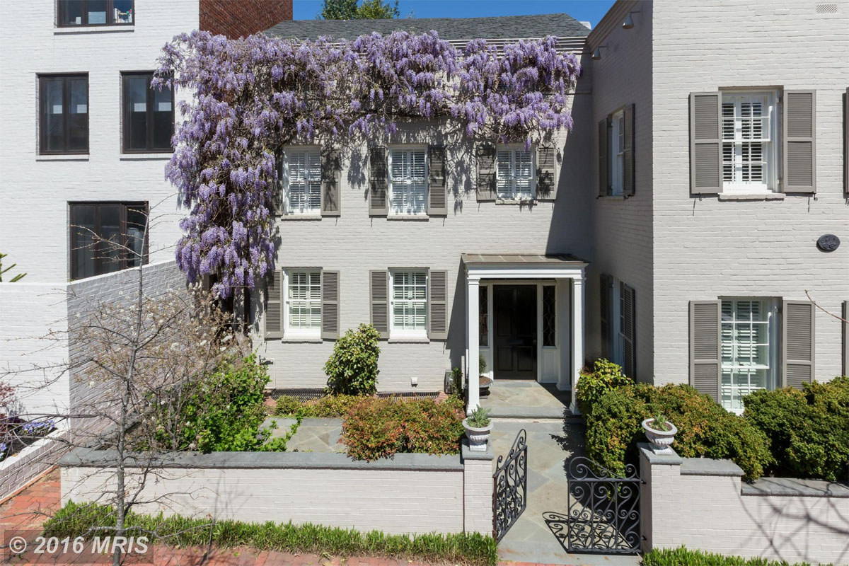 4. $3,775,000
3327 Dent Place NW, Washington, D.C.

The Federal-style semi-detached home in Georgetown was built in 1900. 

(MRIS)