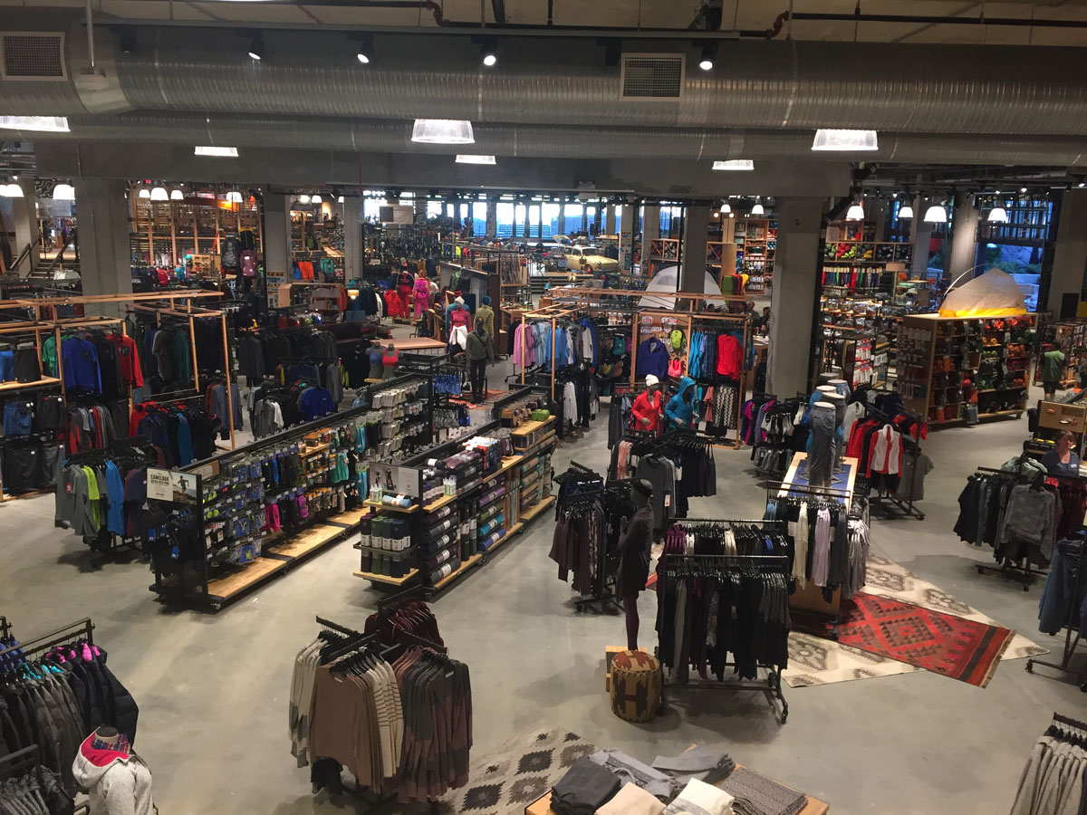A view of the REI flagship store. (WTOP/Michelle Basch)