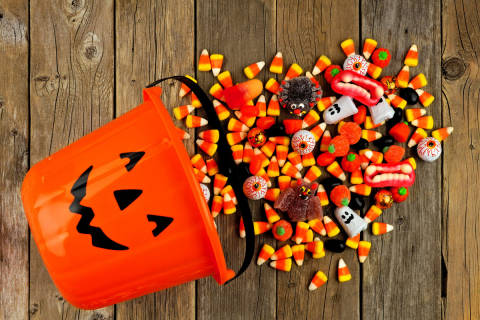How much Halloween candy should you let kids have?