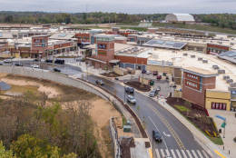 The Clarksburg Premium Outlets on opening day. (Courtesy Simon Property Group)