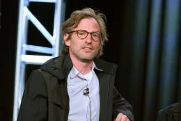 FILE - In this Jan. 6, 2016, file photo, Spike Jonze appears during the "Viceland" panel at the A+E 2016 Winter TCA in Pasadena, Calif. France's Kenzo perfume unveiled a four-minute advertisement directed by Jonze on Aug. 29, 2016, that stars actress Margaret Qualley wildly dancing around a fancy building. (Photo by Richard Shotwell/Invision/AP, File)