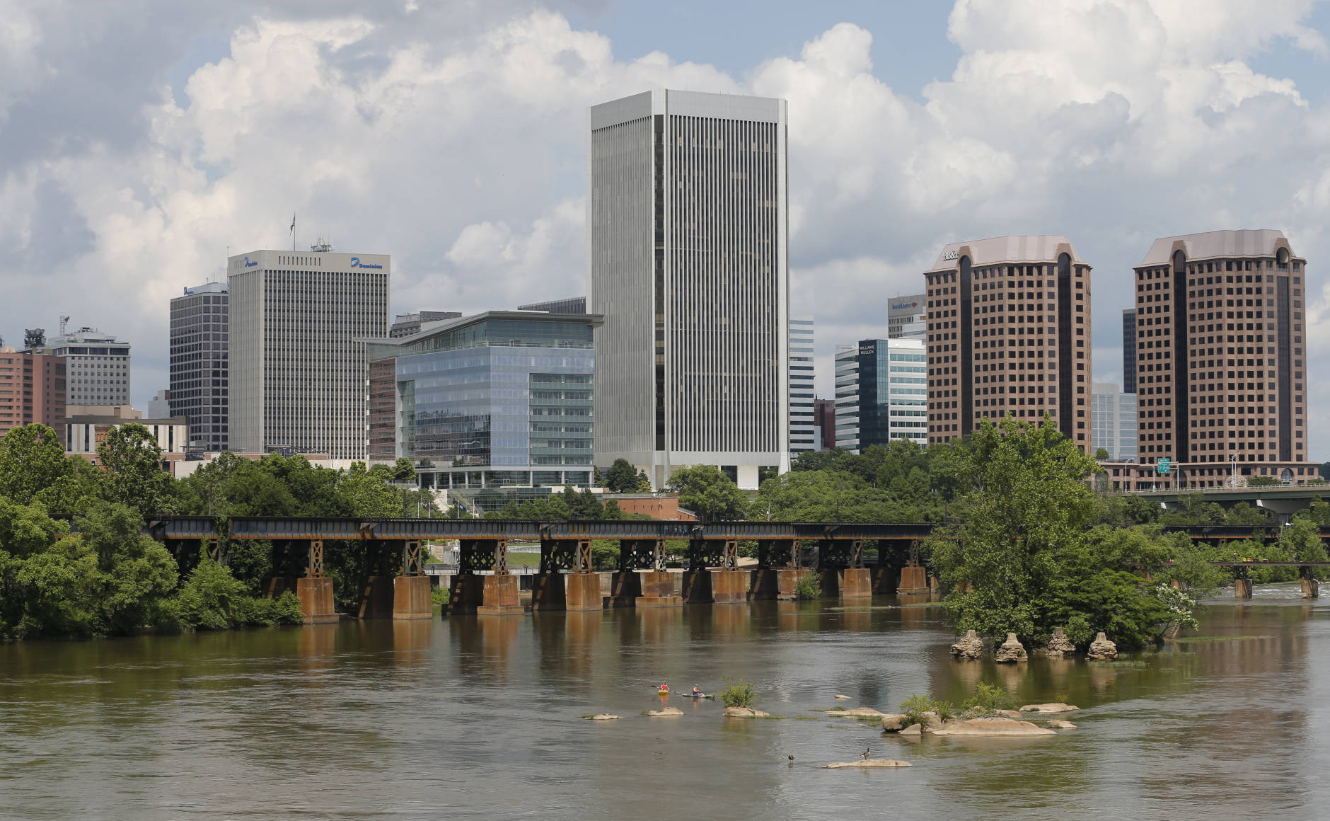 Richmond is one of the best places to live if all you've got is Social Security.  (AP Photo/Steve Helber)