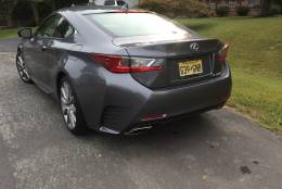 All in all, if looks are high on the list for your next car, the Lexus RC 200t coupe is worth your time.(WTOP/Mike Parris)